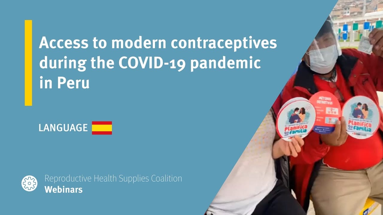 Access to modern contraceptives during the COVID-19 pandemic in Peru