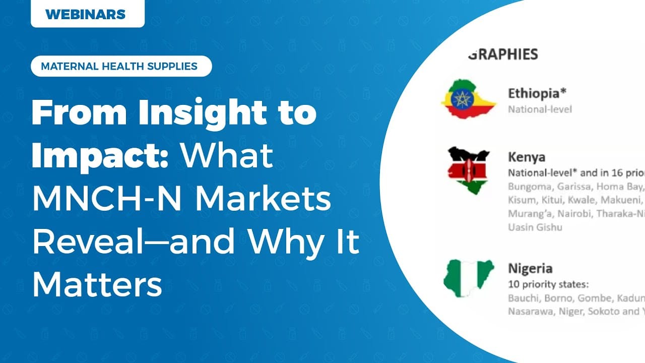 From Insight to Impact: What MNCH-N Markets Reveal—and Why It Matters